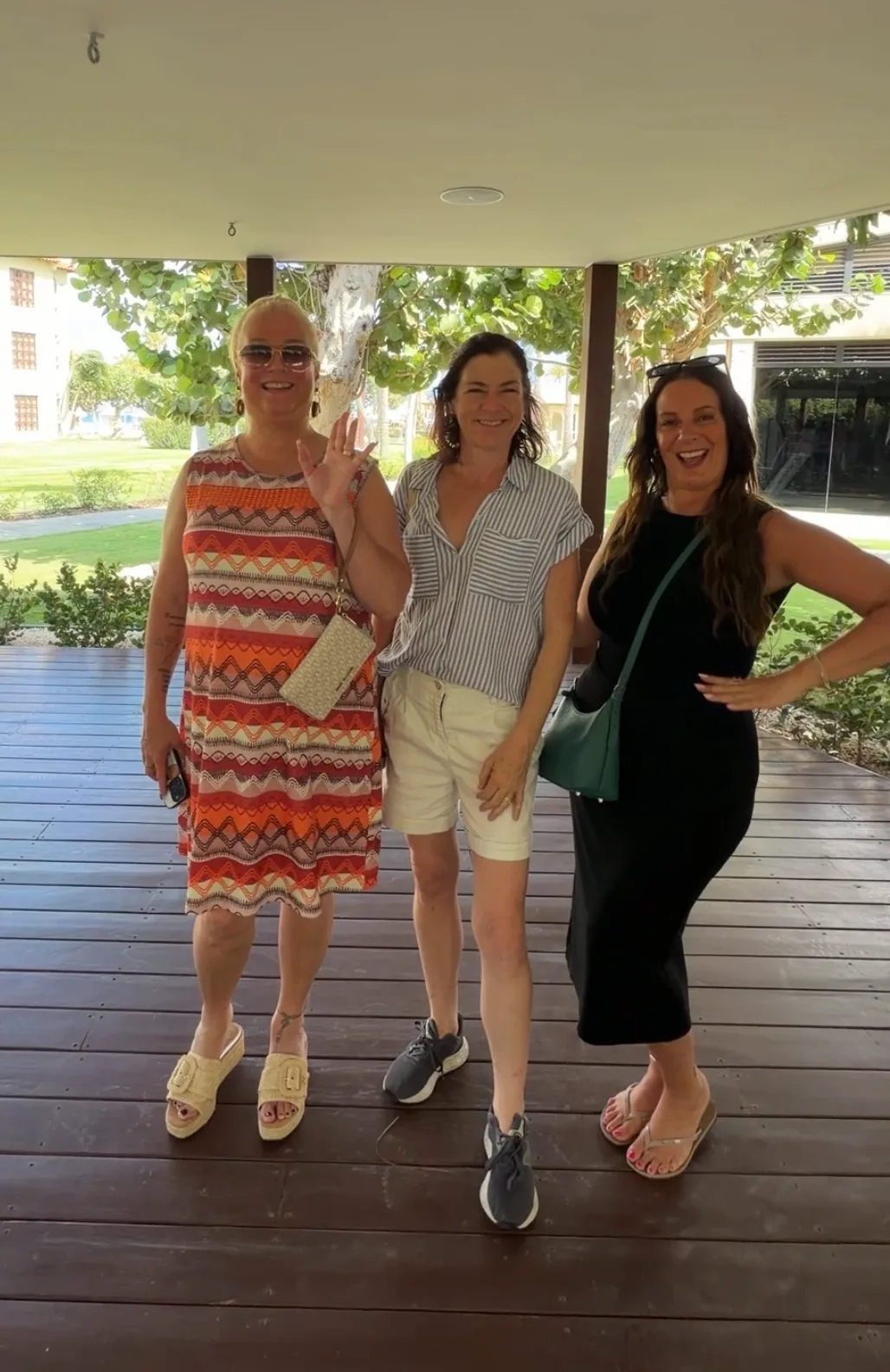 Group of women at Manchebo Resort Aruba