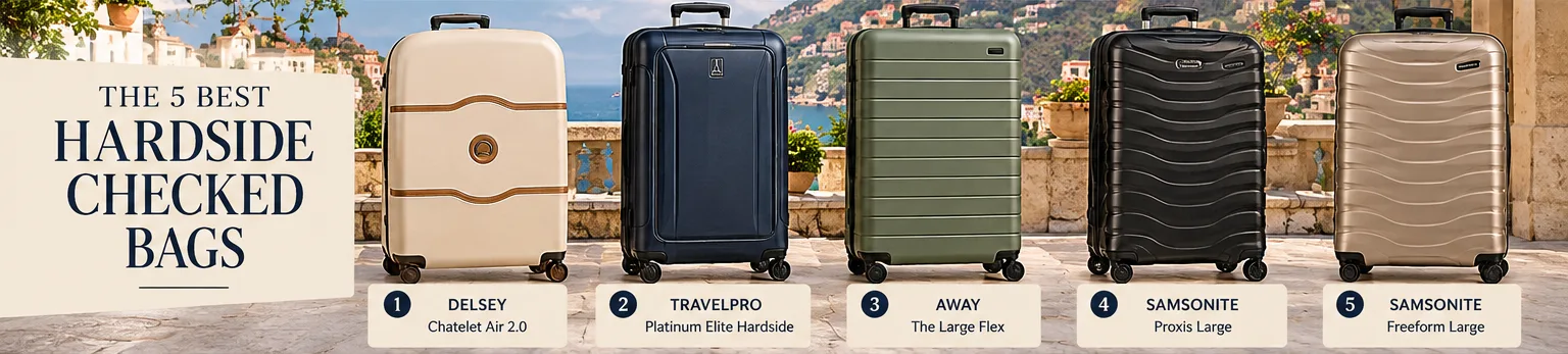 5 Best Hardside Checked Bags | The Tropical Travelers