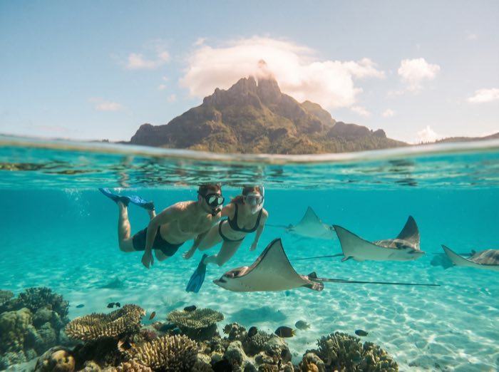 Bora Bora, traveler moments