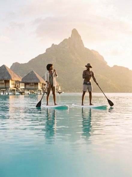Bora Bora, traveler moments